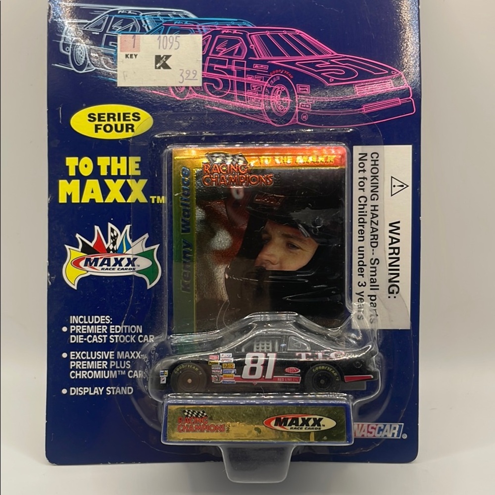 Nascar Maxx Racing Champions 1/64 Die-Cast Car #81 Kenny Wallace